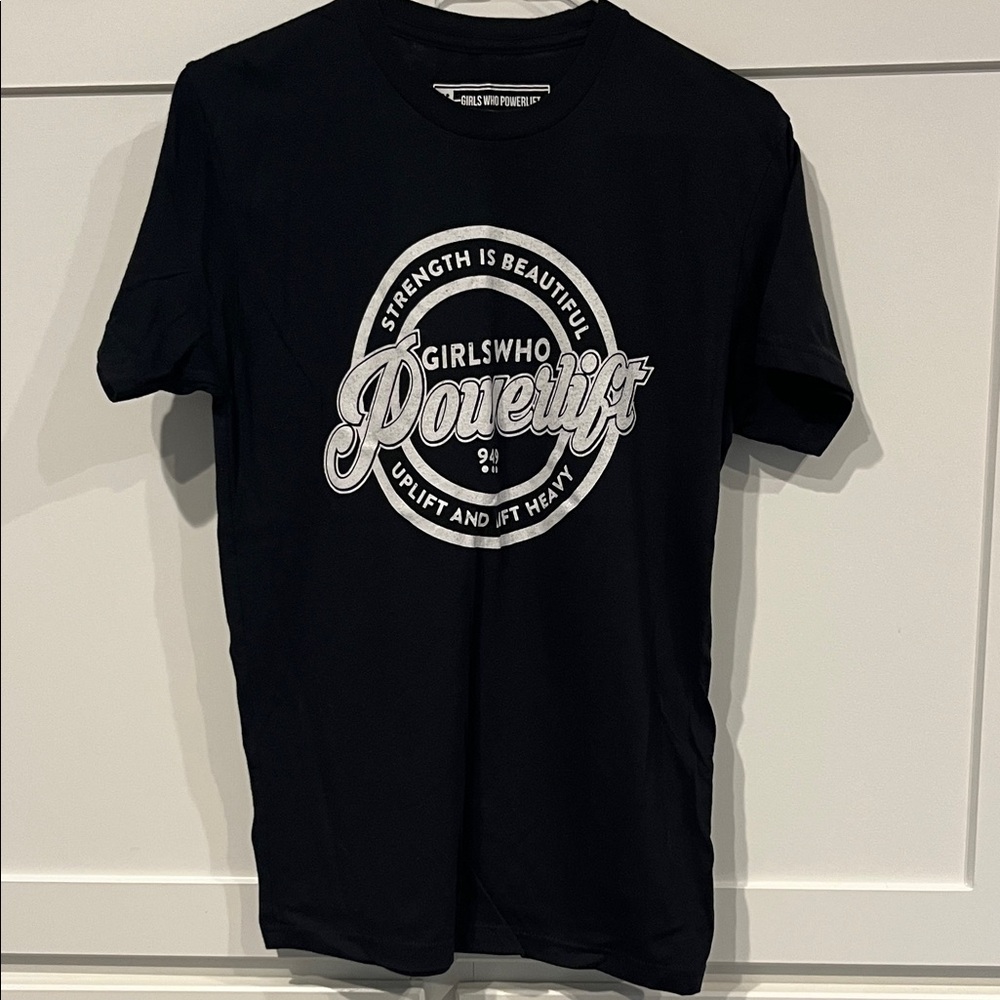 GWPL Girls who powerlift 949 Logo Tee